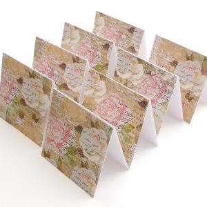 Floral Mini Note Cards Eloise Design Set Of 8