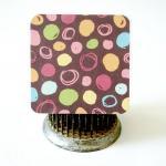 Handmade Mini Cards Happy All Over Dots Set Of 8
