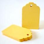 Yellow Merchandise Tags Gift Tags Diy Packaging..