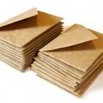 Mini Kraft Envelopes Miniature Envelopes Handmade..